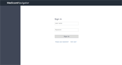 Desktop Screenshot of navigator.ecorpnet.com